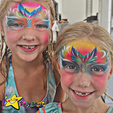 EZ Stencils - Mermaid Tail 3 Stencil Set for Face Painting and Airbrush