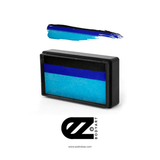 Susy Amaro's EZStrokes Collection "Bat Hero Blue" Arty Brush Cake