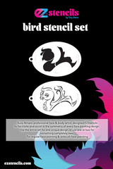 EZStencils - Bird 2 Stencil Set