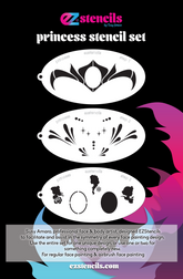 EZStencils - Princess 3 Stencil Set