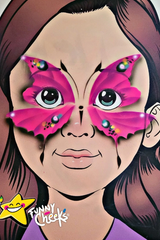 EZ Stencils - Butterfly 9 Stencil Set for Face Painting and Airbrush