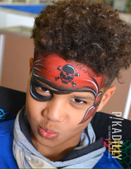 Susy Amaro's EZStrokes Collection "Pirate Red" Arty Brush Cake