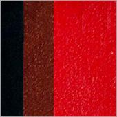 Susy Amaro's EZStrokes Collection "Pirate Red" Arty Brush Cake