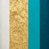 Susy Amaro's EZStrokes Golden Collection "Golden Royal Sea" Arty Brush Cake