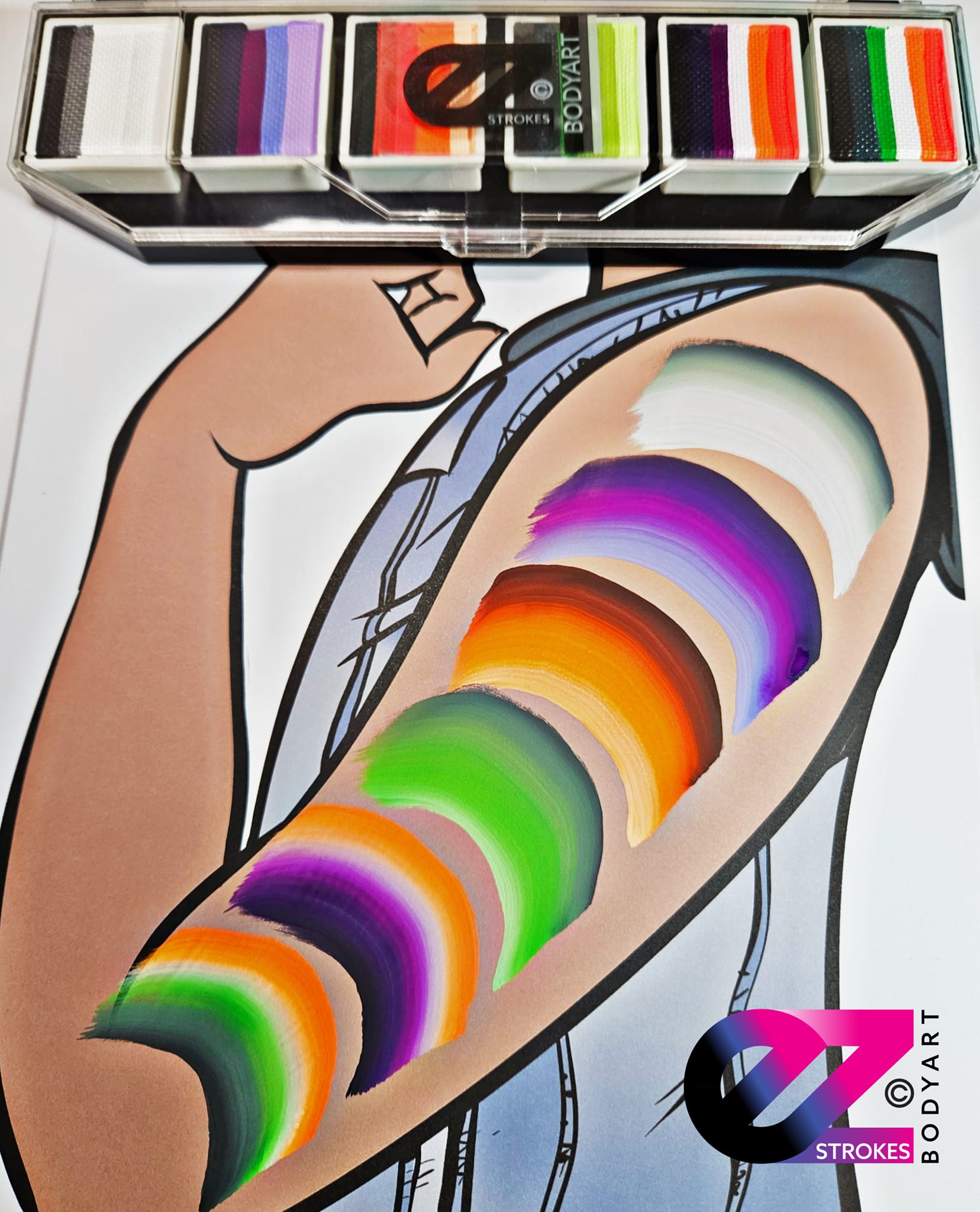EZStrokes by Susy Amaro’s Spooktacular Palette - Holiday Collection