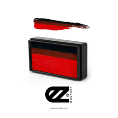 Susy Amaro's EZStrokes Collection "Pirate Red" Arty Brush Cake