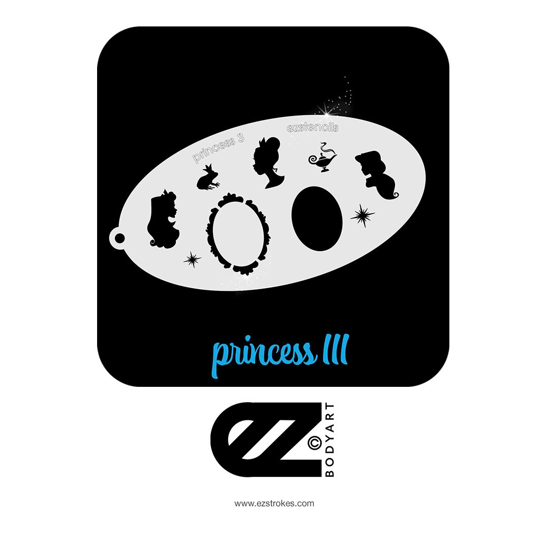 EZStencils -  Princess III Eye Stencil