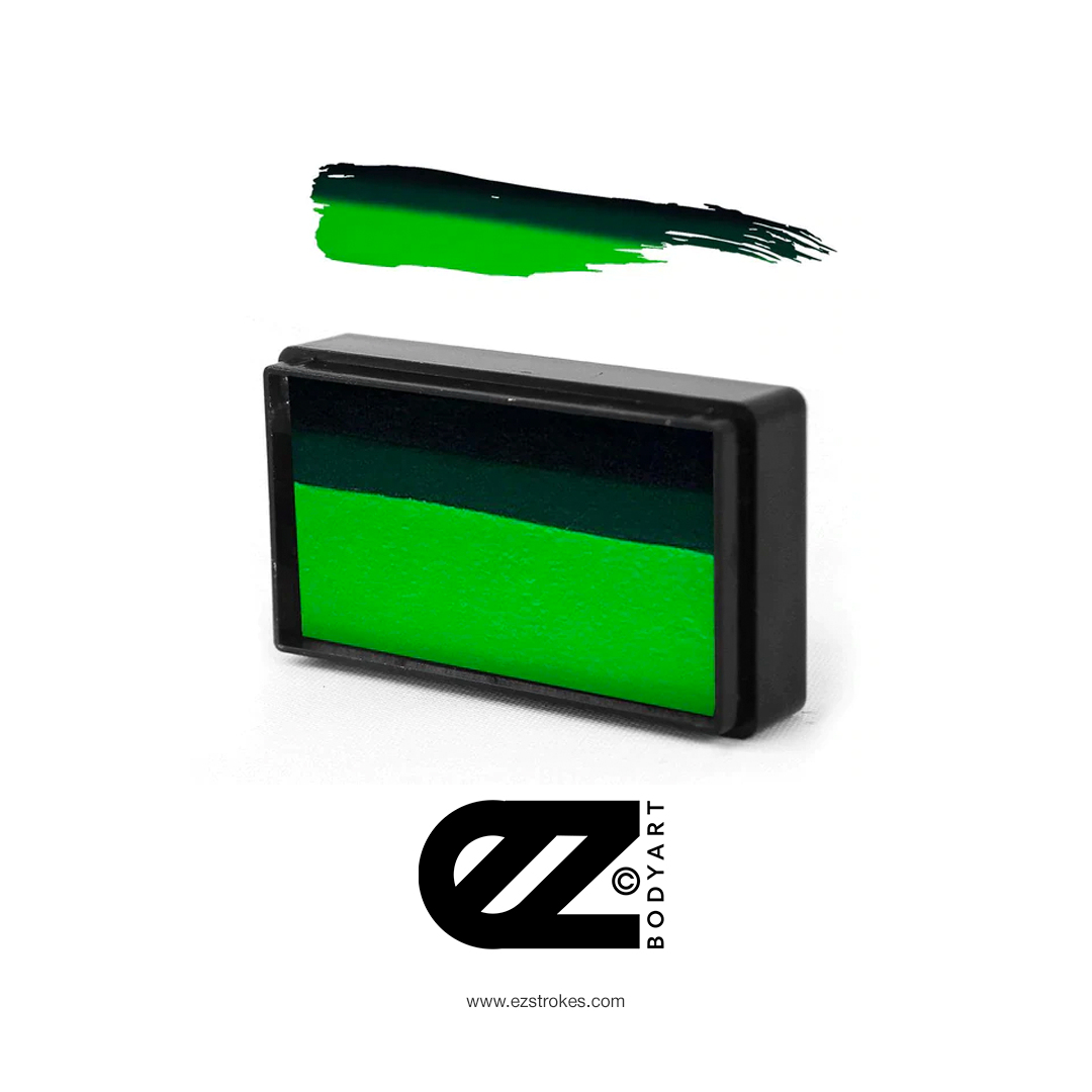 Susy Amaro's EZStrokes Collection "Turtle Green" Arty Brush Cake