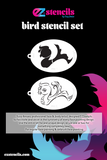 EZStencils - Bird 2 Stencil Set