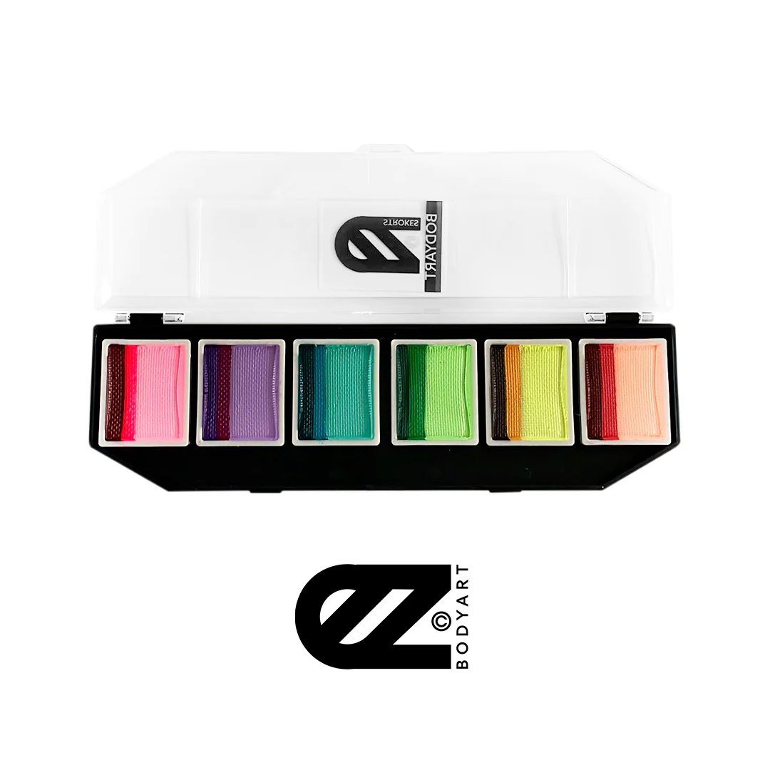 EZStrokes by Susy Amaro’s UV GLOW Cotton Candy Palette