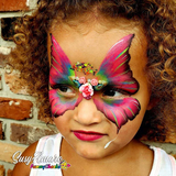 Susy Amaro's EZStrokes Collection "Flamingo Pink" Arty Brush Cake