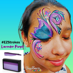 Susy Amaro's EZStrokes Collection "Lavender Purple" Arty Brush Cake